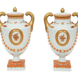 A Pair of Neoclassical Style Porcelain 3455ce