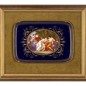 A Vienna Porcelain Tray
19th Century
the