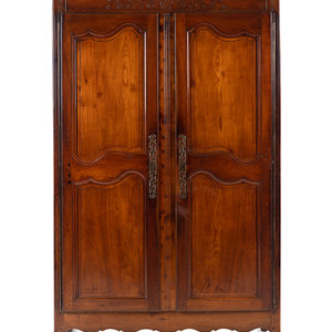 A Louis XV Provincial Walnut Armoire 18th 345663