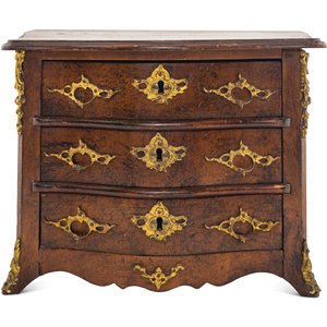 A Louis XV Style Walnut Diminutive