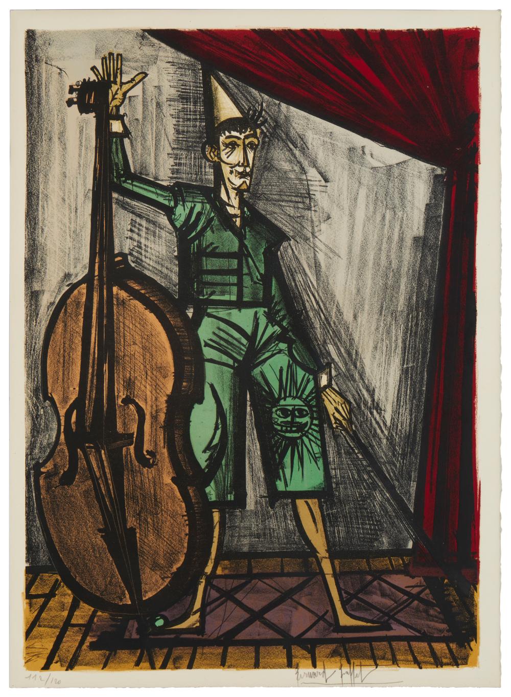 BERNARD BUFFET (1928-1999), "CLOWN