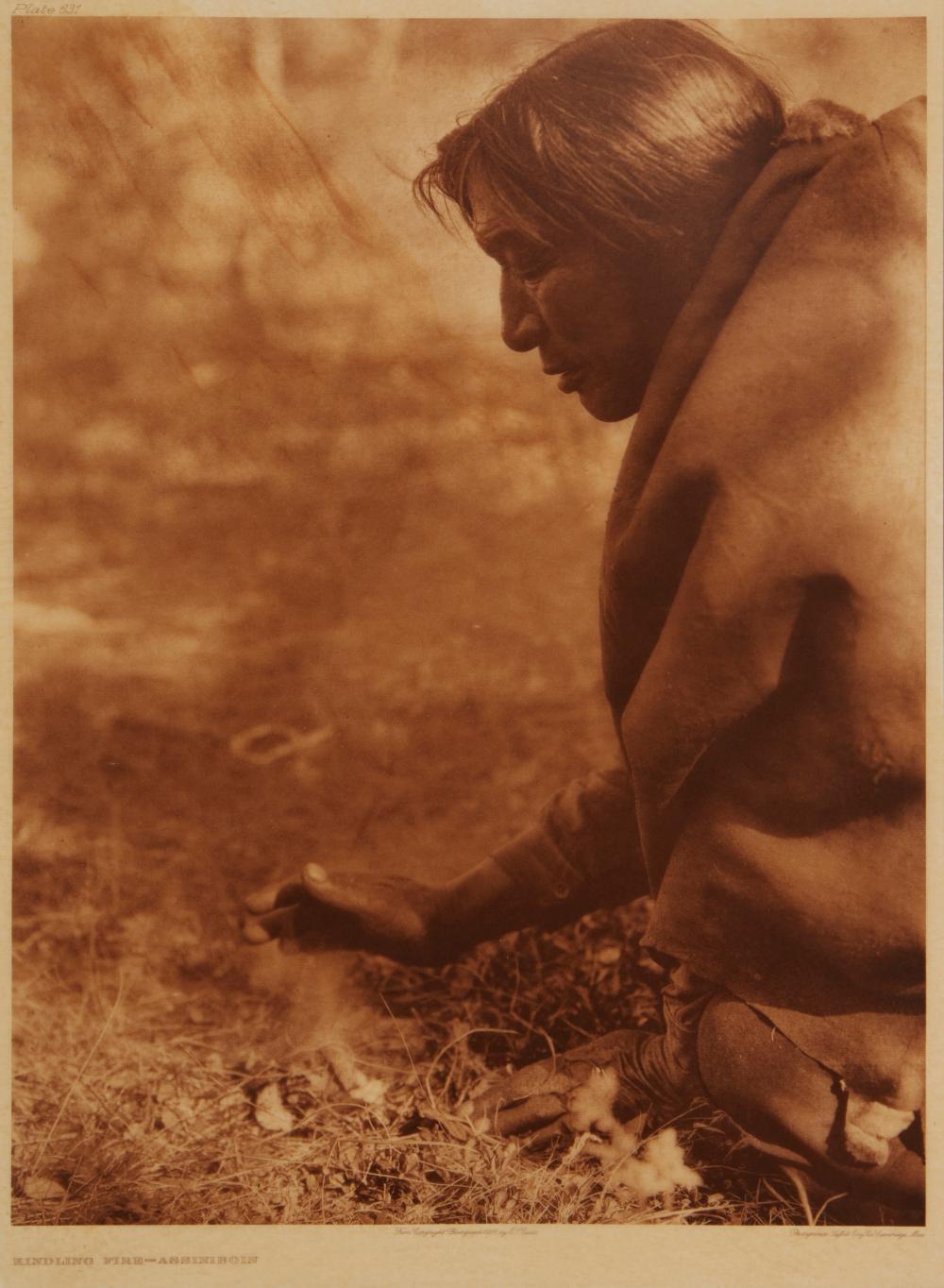 EDWARD S CURTIS 1868 1952 KINDLING 343268