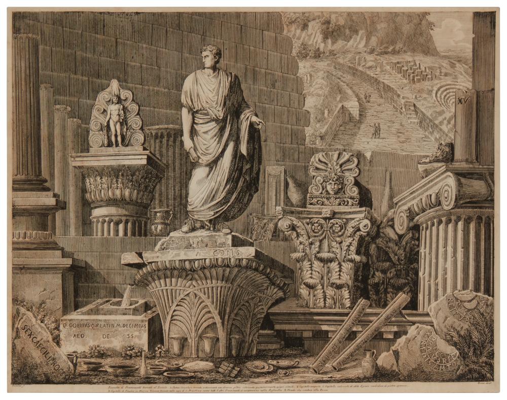 LUIGI ROSSINI (1790-1857), "ROMA,"