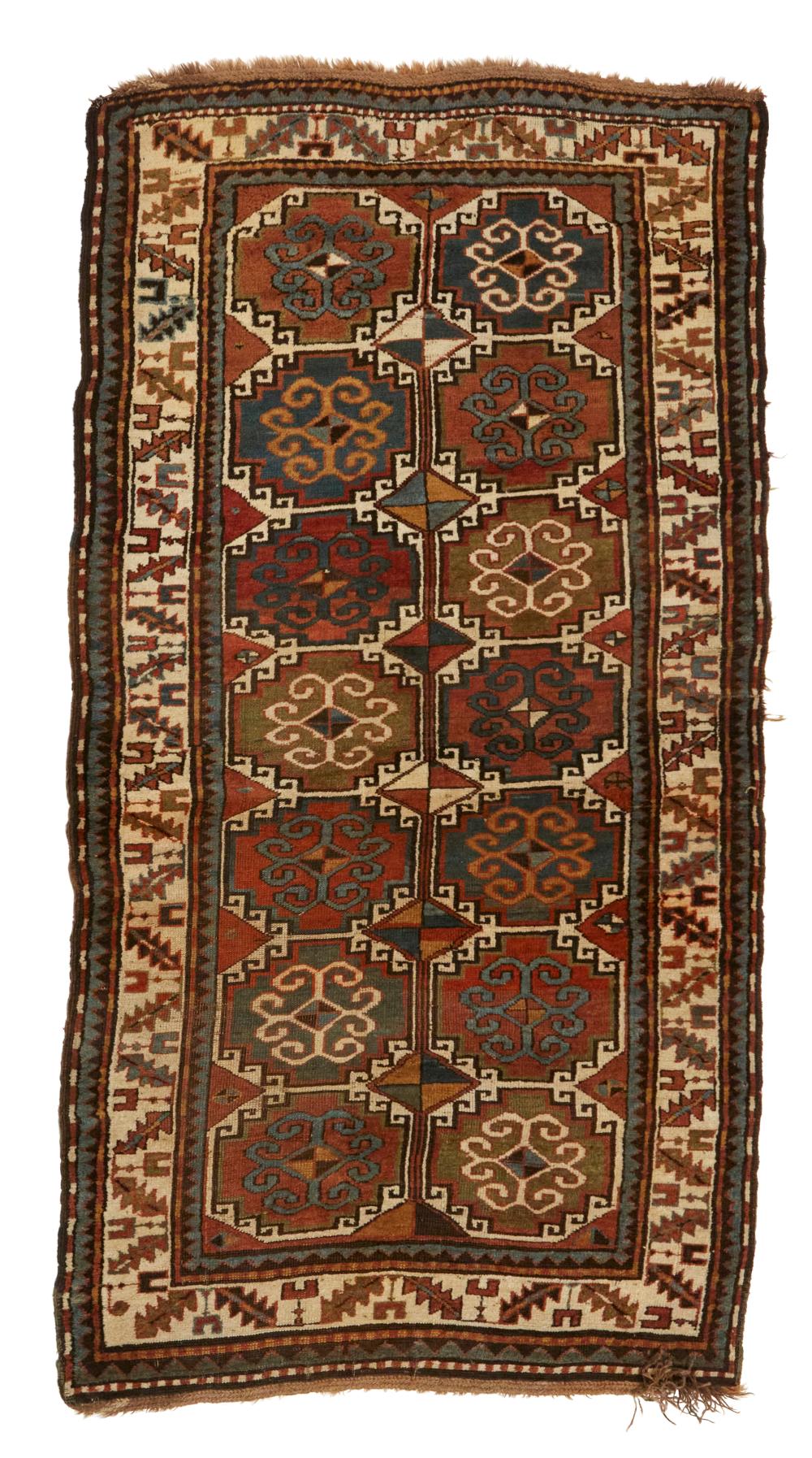 A KAZAK AREA RUGA Kazak area rug  3432cf