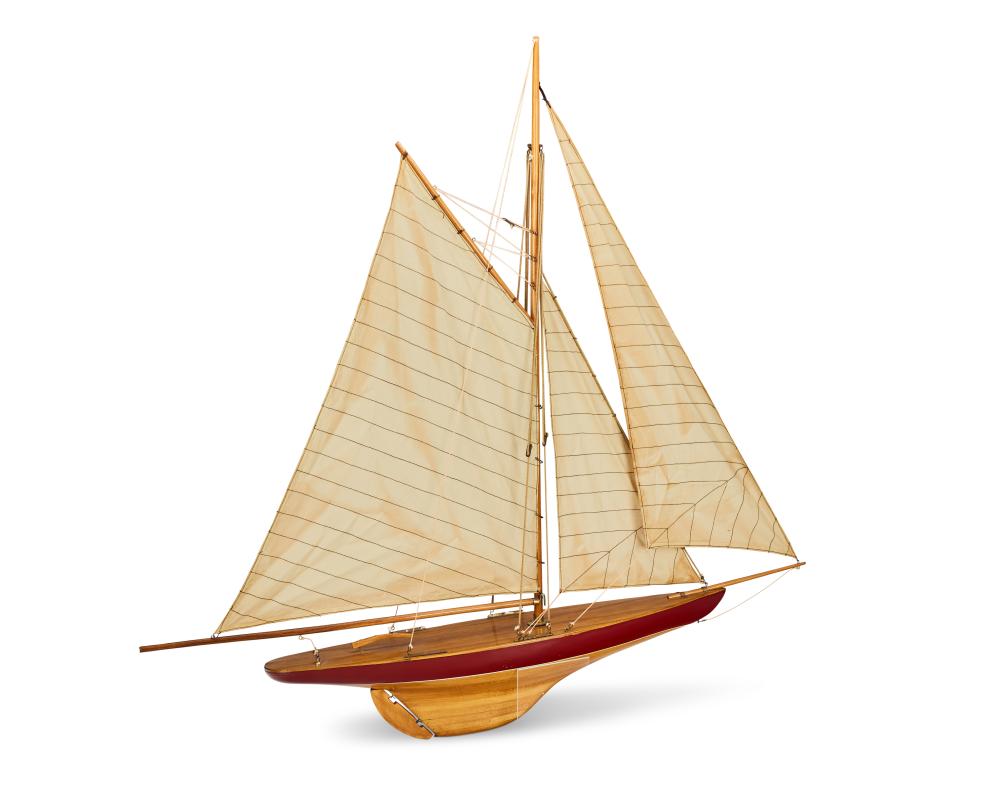 A SLOOP SAILBOAT MODELA sloop sailboat