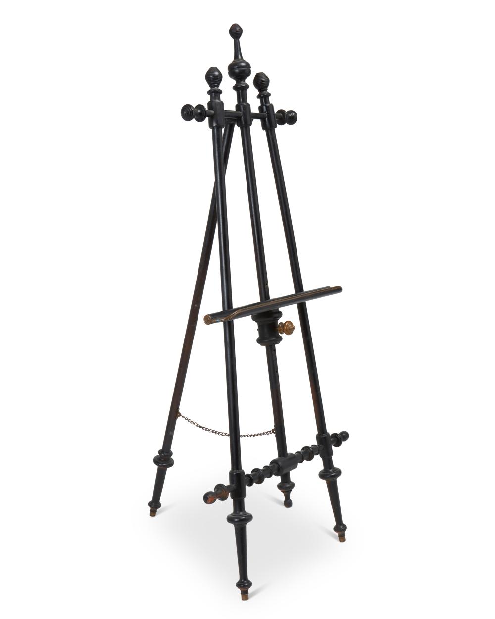 A VICTORIAN TRIPOD PAINTING EASELA 3432dc