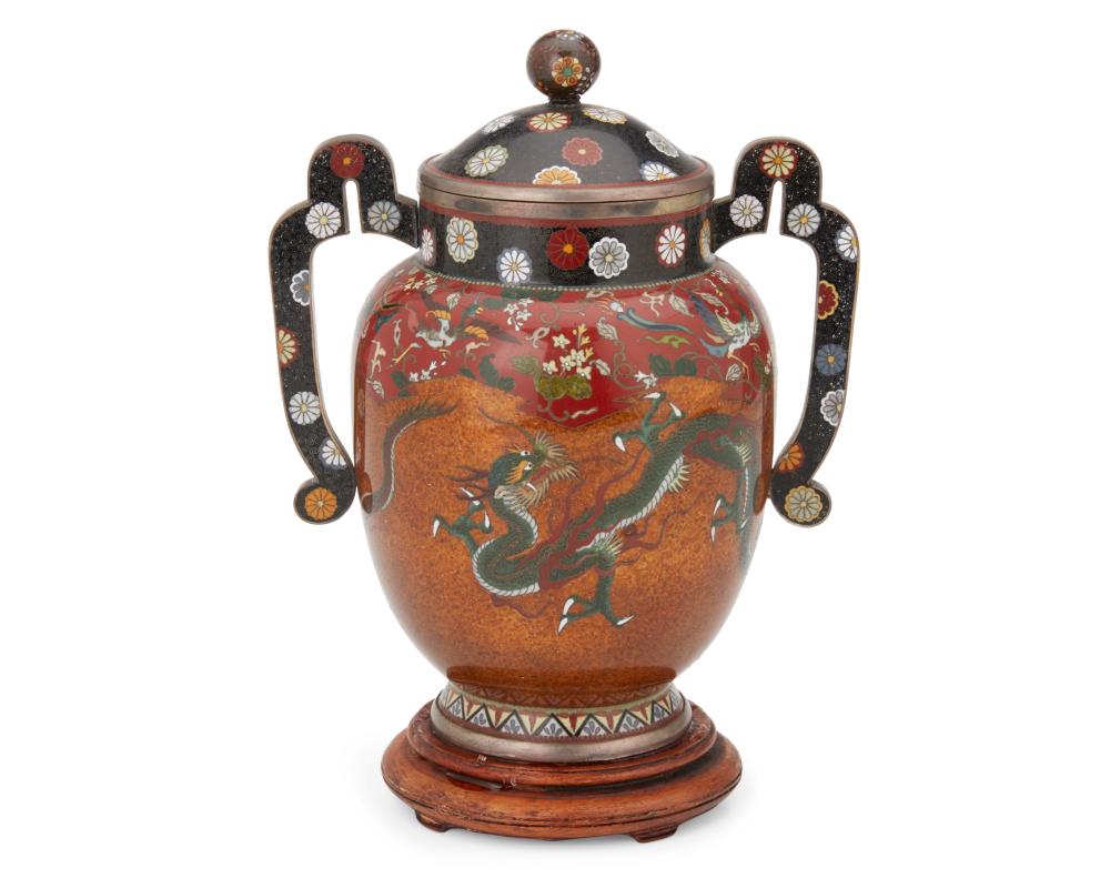 AN EAST ASIAN CLOISONN VESSELAn 3433bd