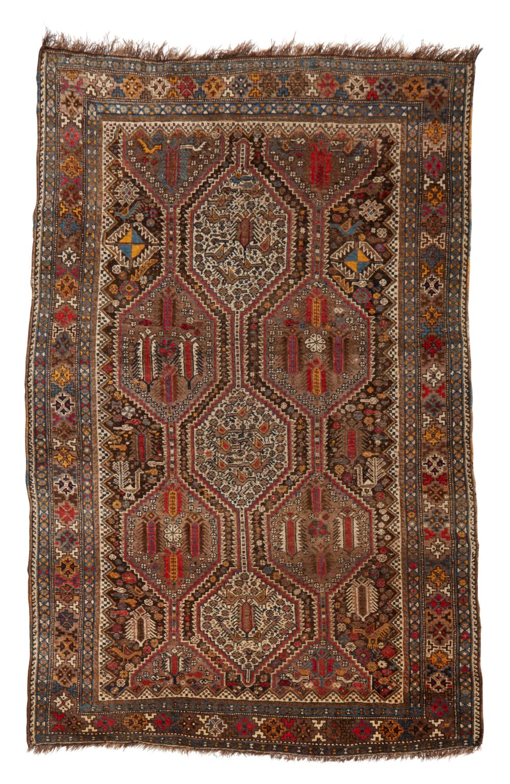 A SHIRAZ RUGA Shiraz rug,  20th