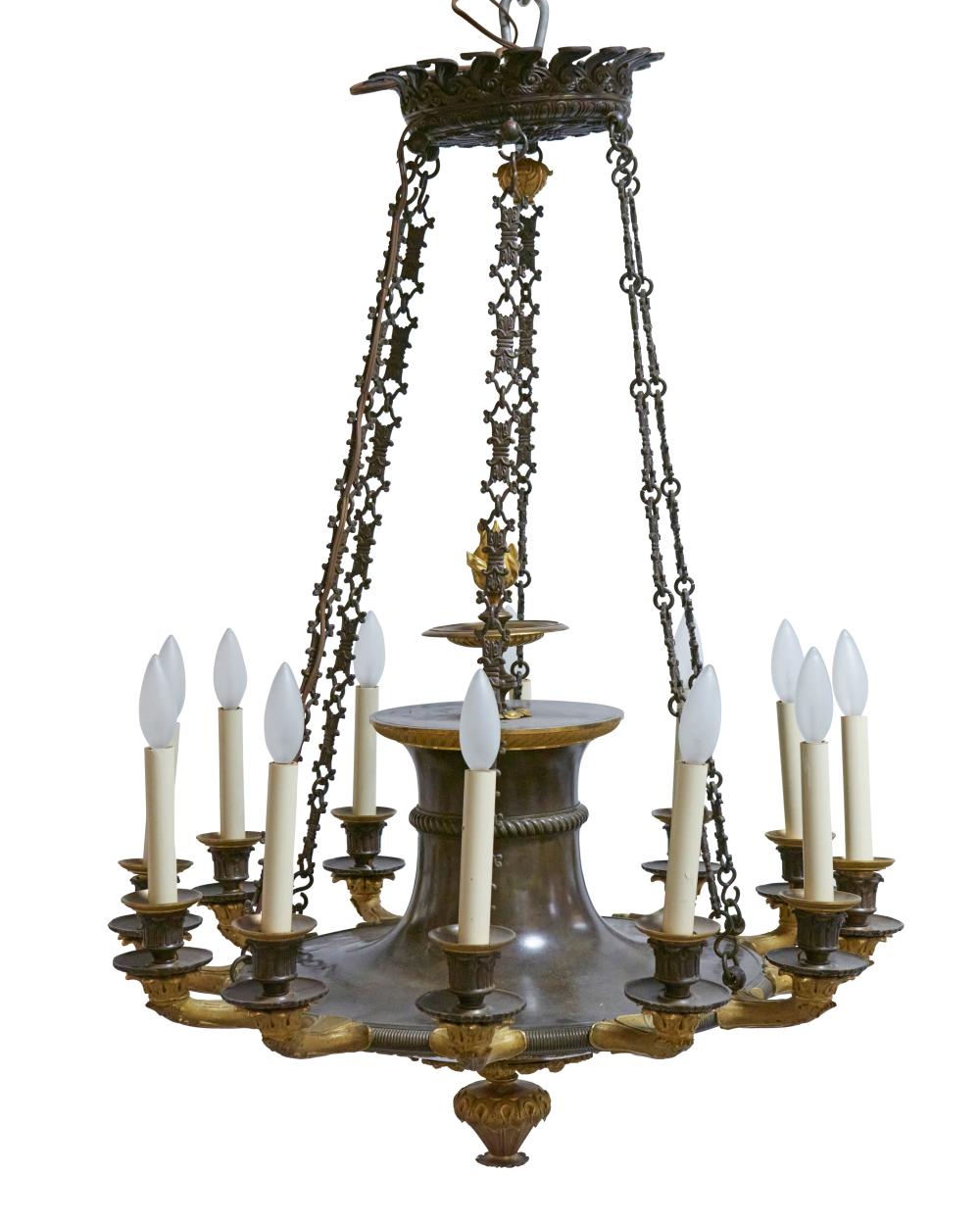 A FRENCH LOUIS PHILIPPE CHANDELIERA