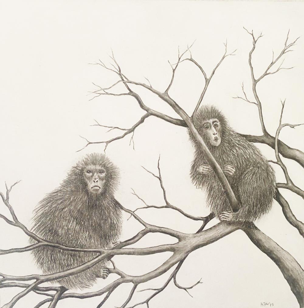 KAREN FRIMKESS WOLFF , "MONKEYS"Karen