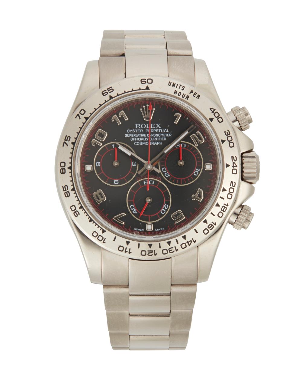 A ROLEX DAYTONA COSMOGRAPH WHITE 343526