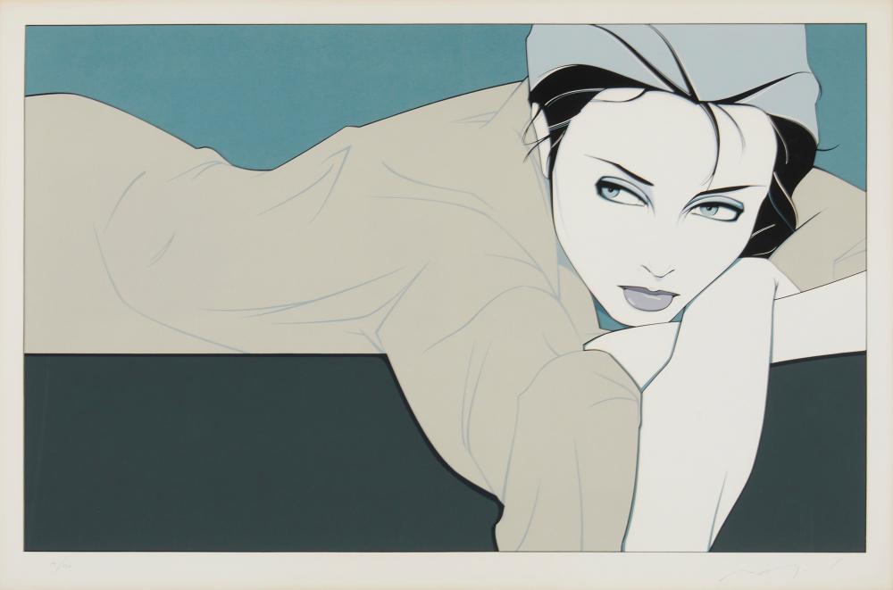 PATRICK NAGEL 1945 1984 GRAY 34374b