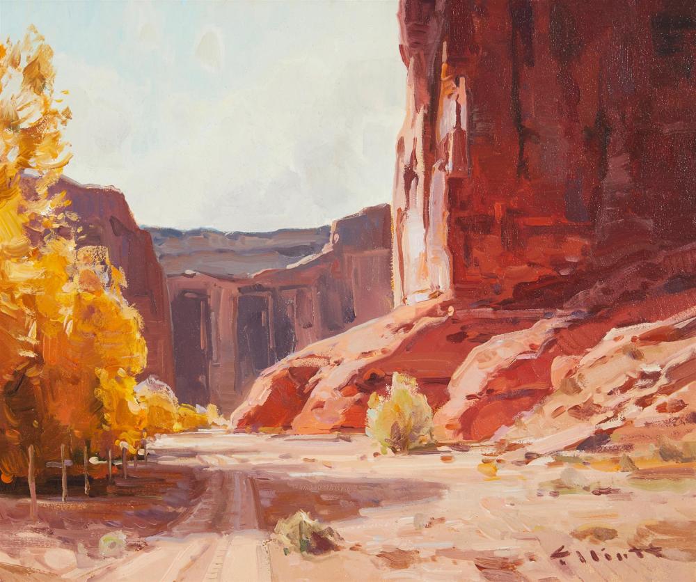 JOSH ELLIOTT, (B. 1973), AUTUMN, CANYON