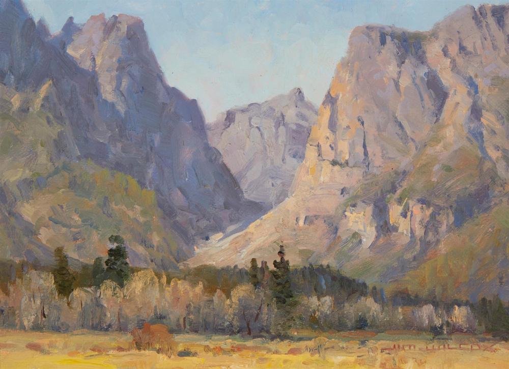 JIM WILCOX, (B. 1941), "DEATH CANYON,"