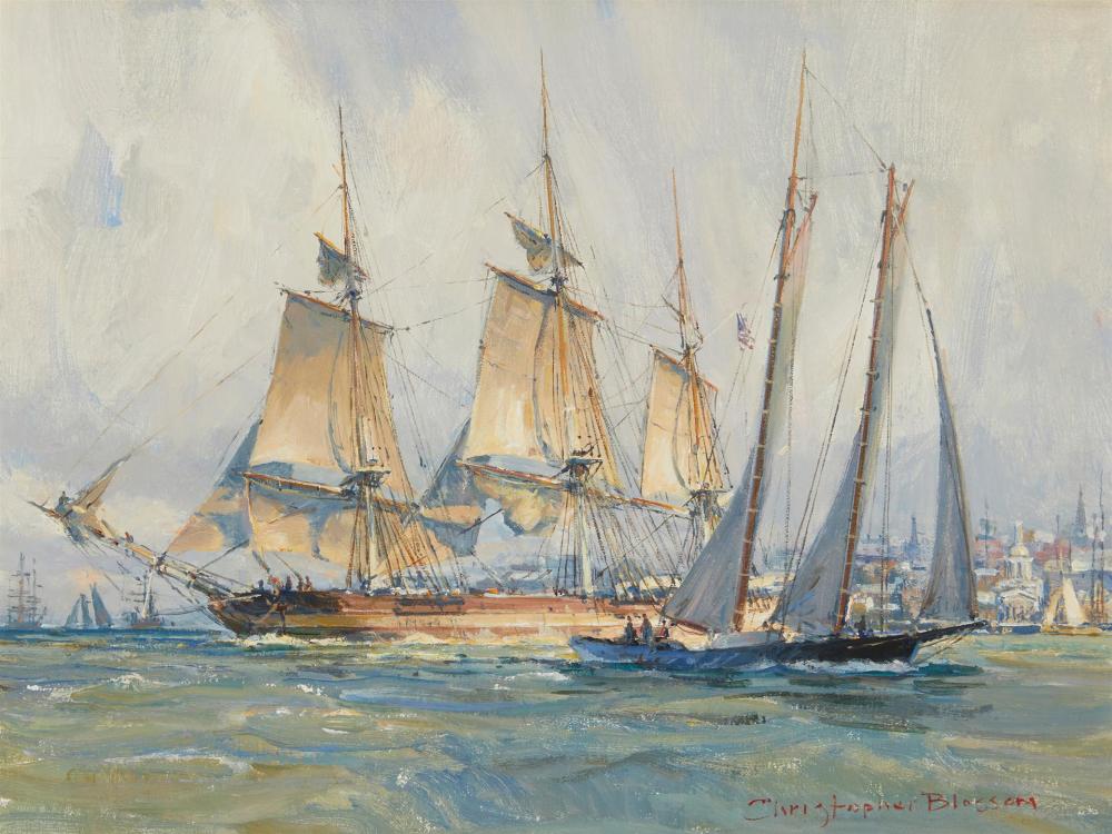 CHRISTOPHER BLOSSOM B 1956  34393d