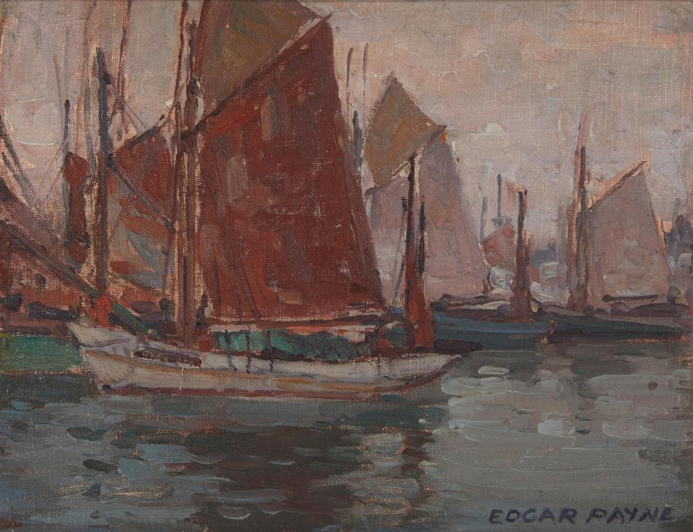 EDGAR ALWIN PAYNE 1883 1947  34393a