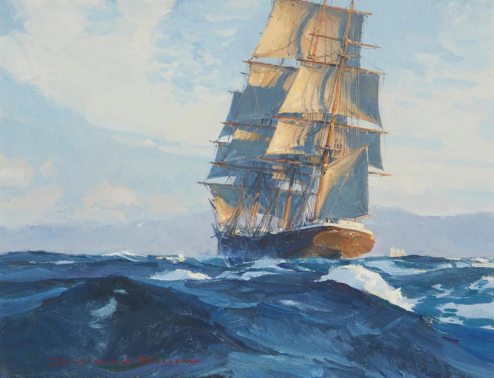 CHRISTOPHER BLOSSOM B 1956  34393b