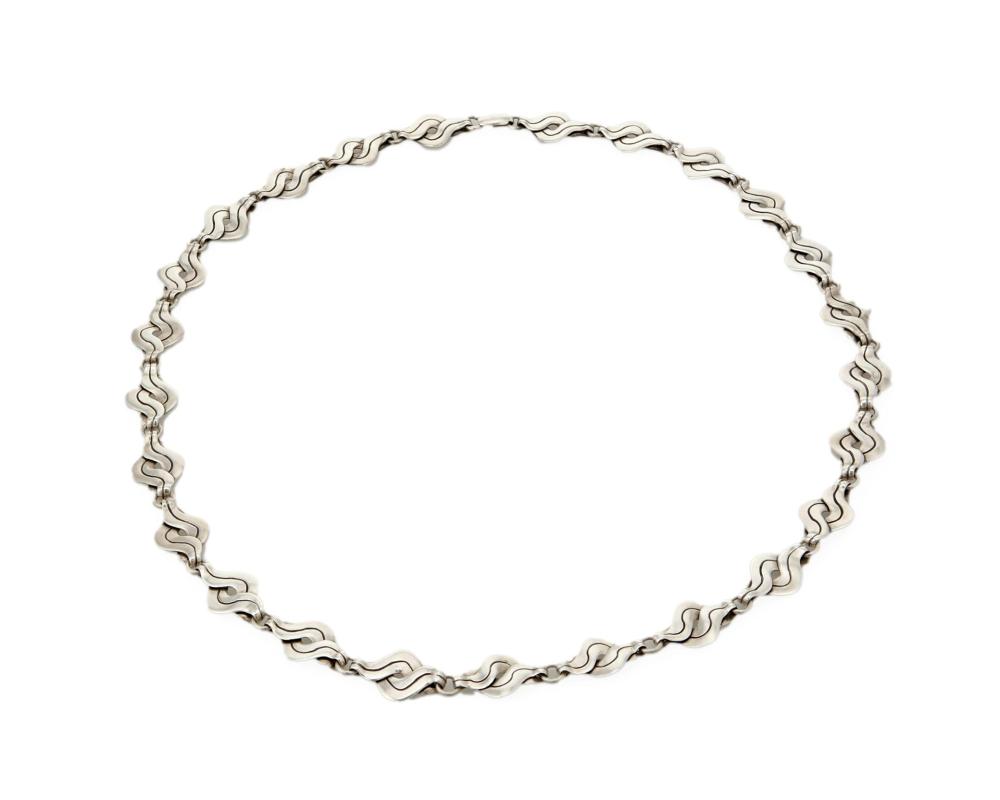 A WILLIAM SPRATLING SILVER NECKLACE 343a5e