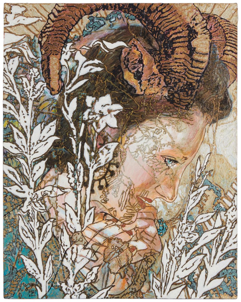 GEORGE YEPES, (B. 1955), "FAUN,"