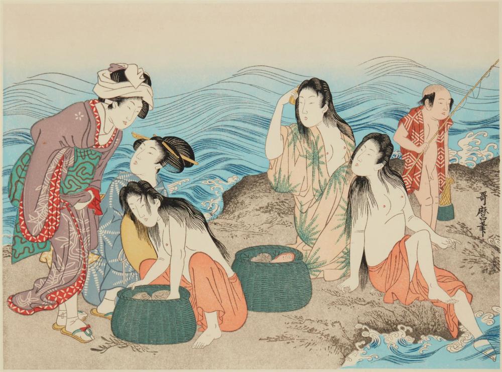 AFTER KITIGAWA UTAMARO, (1753-1806),