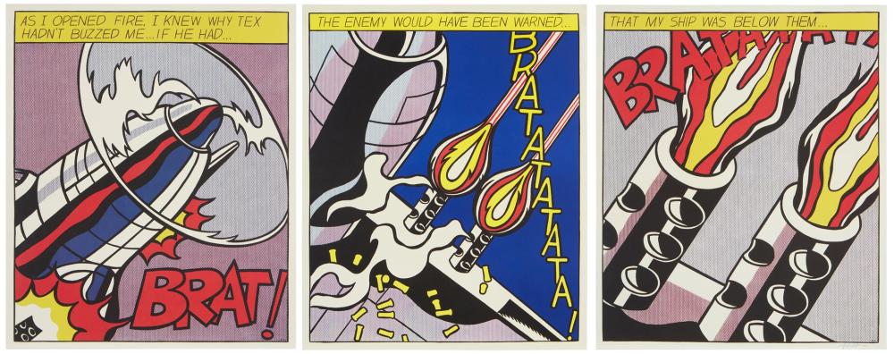 ROY LICHTENSTEIN 1923 1997  343c91