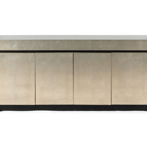 A Custom Silvered Sideboard
Designed