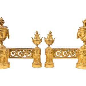 A Pair of Louis XVI Style Gilt