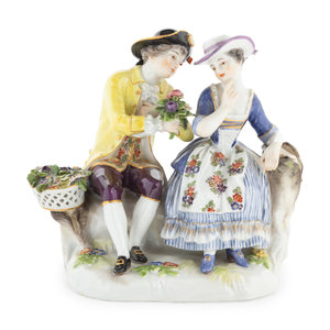 A Meissen Porcelain Figural Group 3466c7