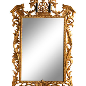 A George III Style Giltwood Mirror
20th