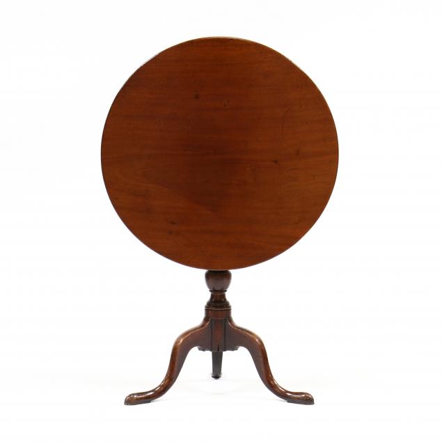 ENGLISH QUEEN ANNE MAHOGANY TILT 346742