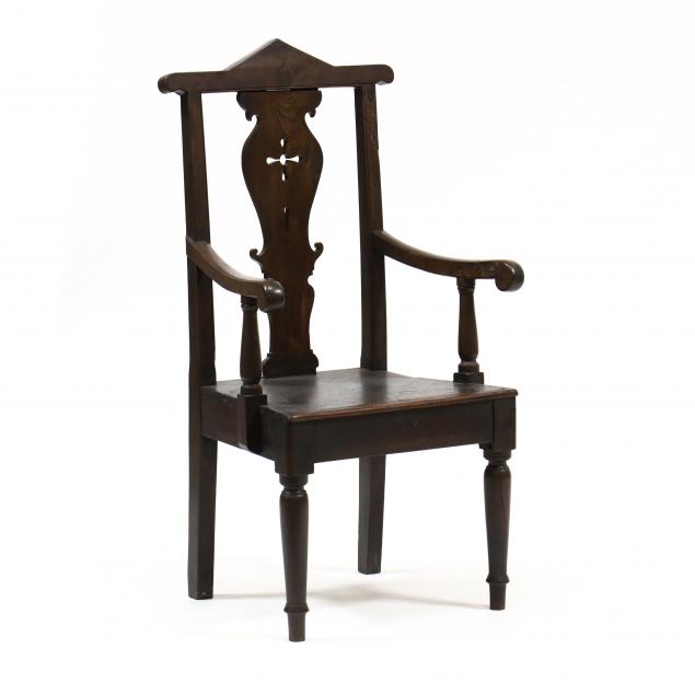 ANTIQUE ARMCHAIR 19th century  34674a