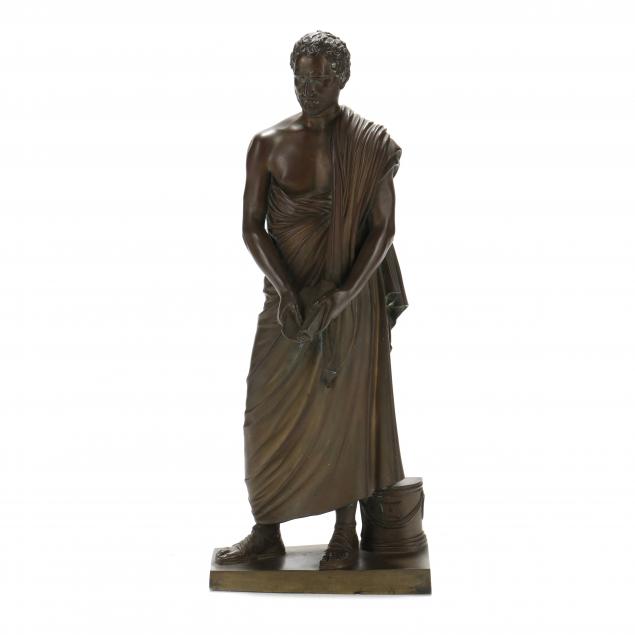 NEOCLASSICAL STYLE BRONZE SCULPTURE 34678e