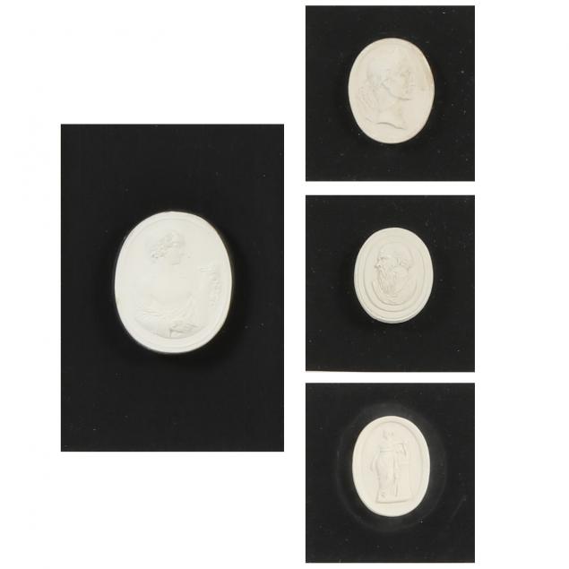 FOUR GRAND TOUR PLASTER INTAGLIOS 346799