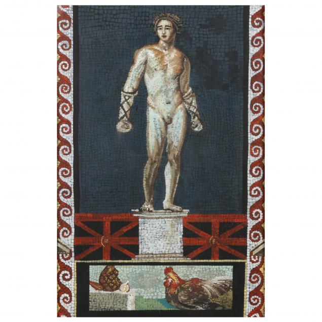 A CONTEMPORARY PAINTING OF A ROMAN 3467d6
