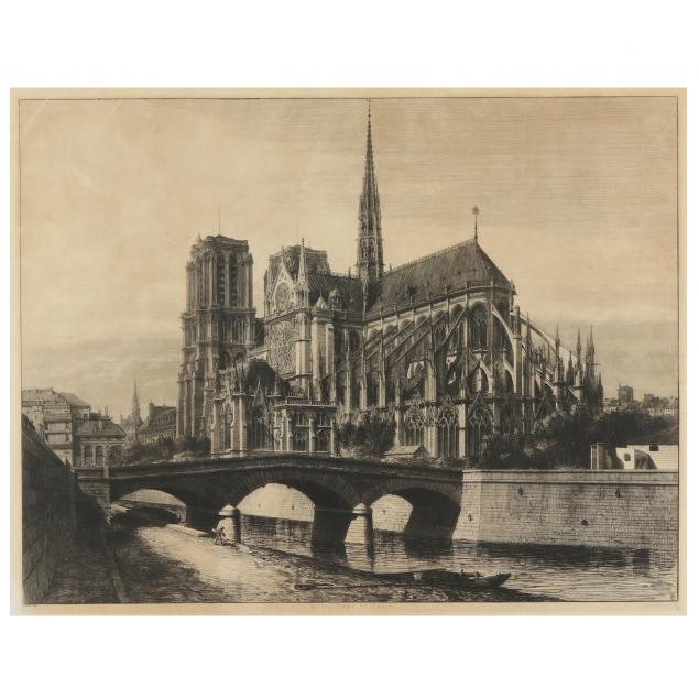 FRENCH SCHOOL 19TH CENTURY NOTRE DAME 346807