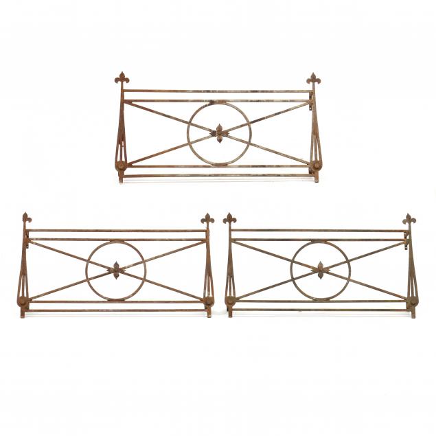 THREE CONTINENTAL CAST IRON ARCHITECTURAL 346836