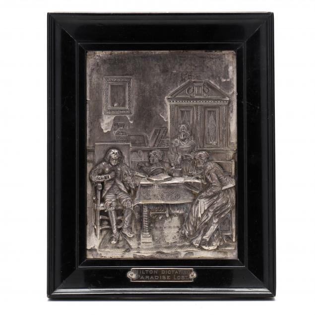 A CONTINENTAL SILVERPLATE RELIEF 346875