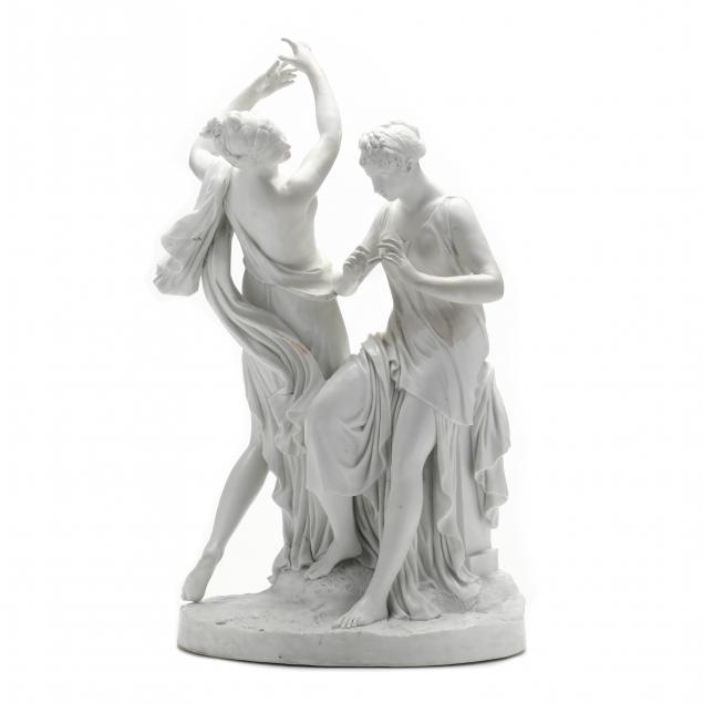 SEVRES BISCUIT PORCELAIN SCULPTURE OF