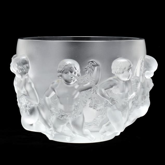 LALIQUE, LARGE LUXEMBOURG CRYSTAL