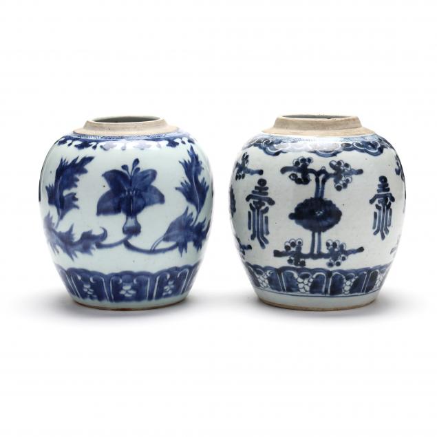 A MATCHED PAIR OF CHINESE BLUE 34692b