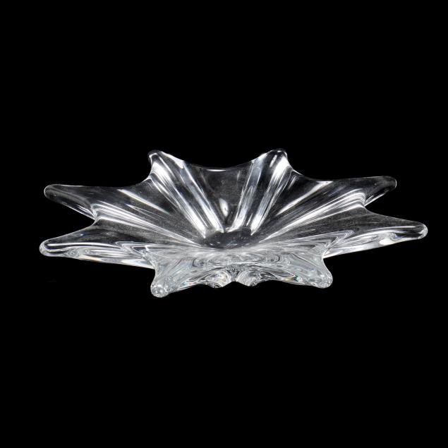 BACCARAT MID CENTURY CRYSTAL BOWL 346a1e