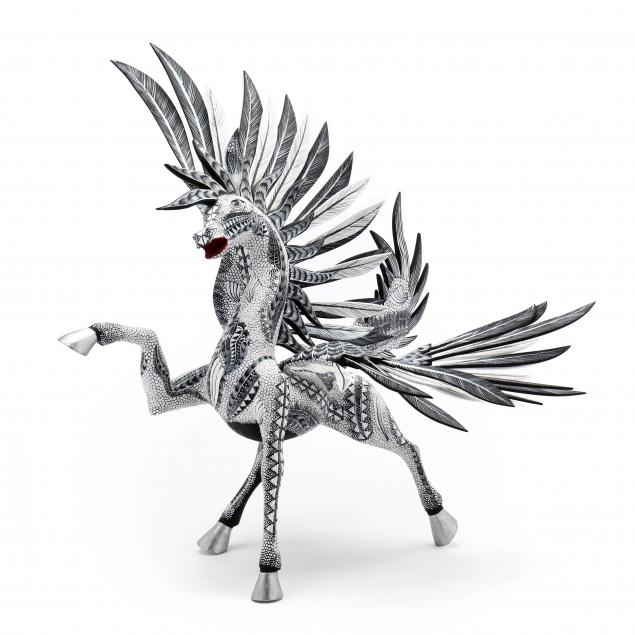 MEXICAN ALEBRIJE PEGASUS SCULPTURE 346b2a