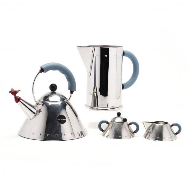 MICHAEL GRAVES FOR ALESSI, TEA KETTLE,