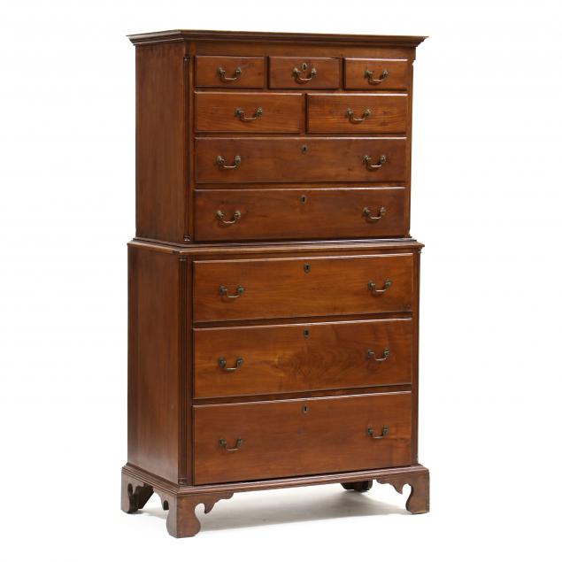 MID-ATLANTIC CHIPPENDALE WALNUT