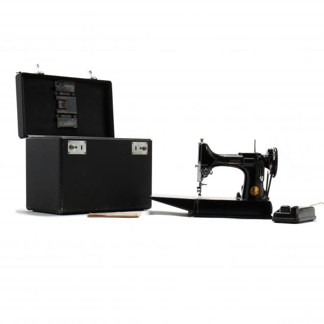SINGER FEATHERWEIGHT 221 ELECTRIC 346bad