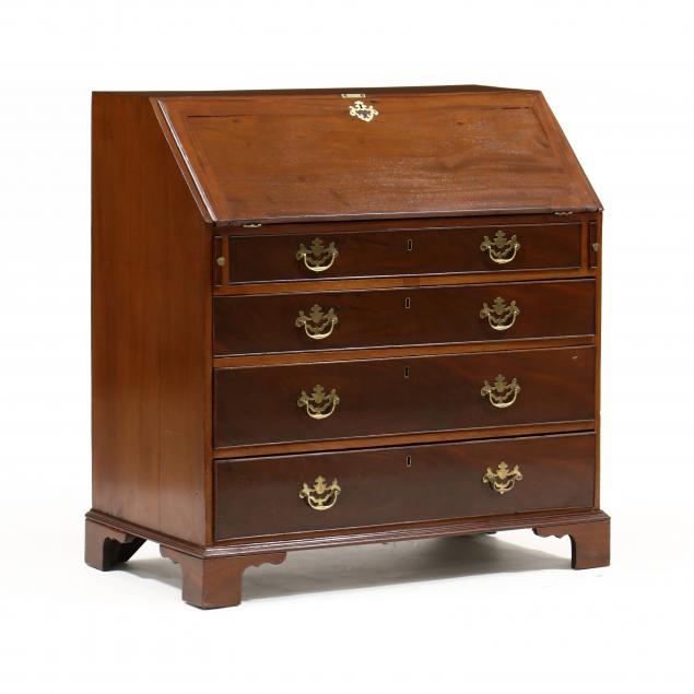 ENGLISH CHIPPENDALE MAHOGANY SLANT