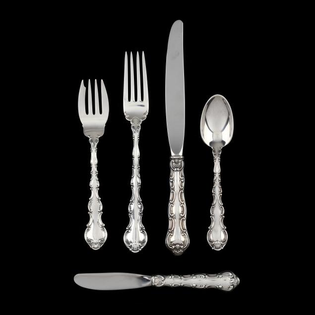 GORHAM STRASBOURG STERLING SILVER FLATWARE