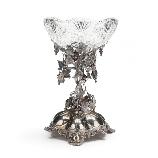 VICTORIAN SILVER TABLE CENTERPIECE,