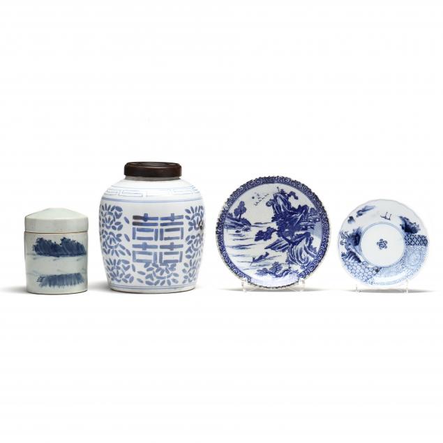 A GROUP OF ASIAN BLUE AND WHITE 346cf8