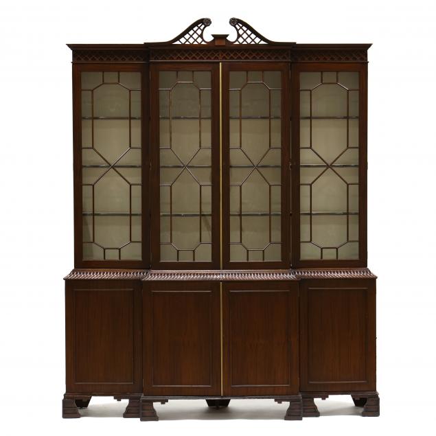 ENGLISH CHIPPENDALE STYLE MAHOGANY 346d0b